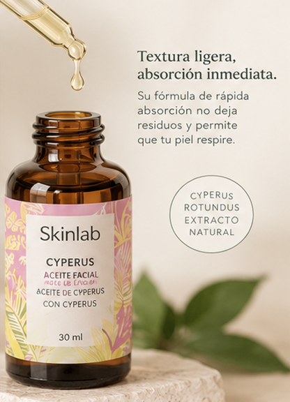 Aceite Reductor del Vello con Cyperus Rotundus