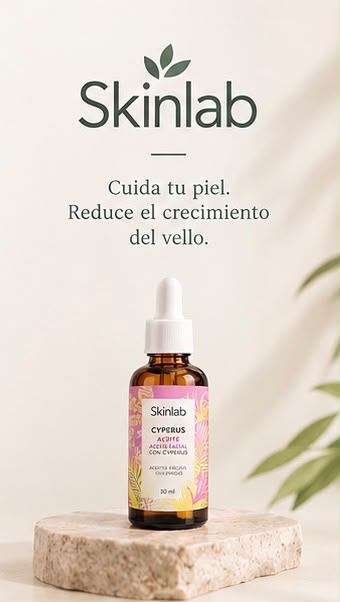 Aceite Reductor del Vello con Cyperus Rotundus